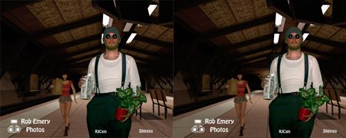 Leon and Mathilda taking the subway